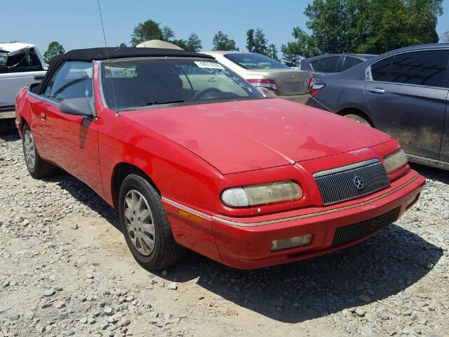 1C3EU453XSF687142 - 1995 CHRYSLER LEBARON GT RED photo 1