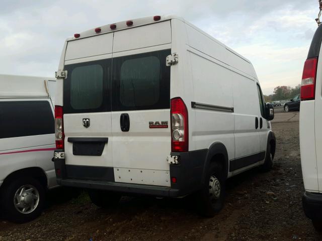 3C6TRVBG3FE500803 - 2015 RAM PROMASTER WHITE photo 4