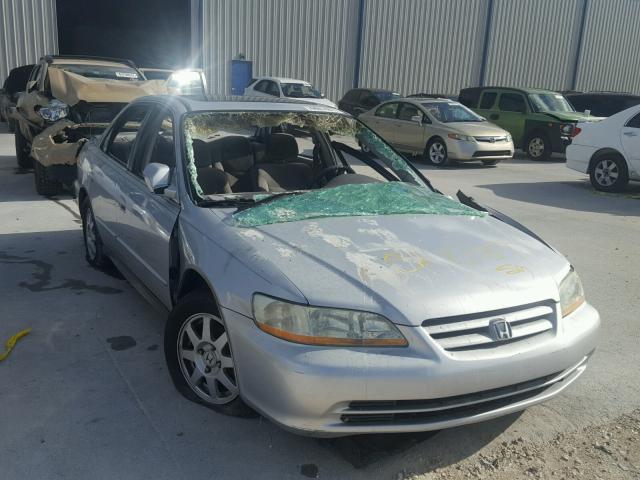 1HGCG56782A169482 - 2002 HONDA ACCORD SE SILVER photo 1