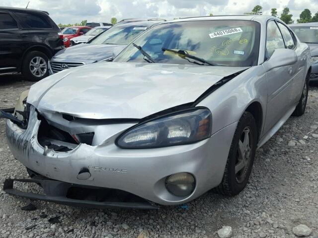 2G2WP522041146138 - 2004 PONTIAC GRAND PRIX SILVER photo 2
