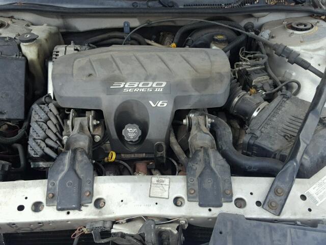 2G2WP522041146138 - 2004 PONTIAC GRAND PRIX SILVER photo 7