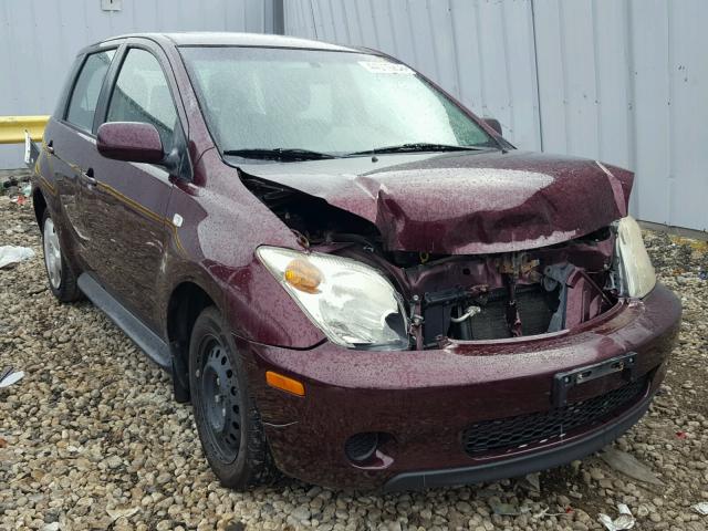 JTKKT604450089352 - 2005 TOYOTA SCION XA მუქწითელი ფოტო 1
