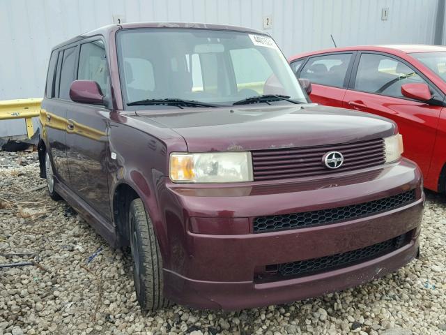 JTLKT324654007234 - 2005 TOYOTA SCION XB Burdeos foto 1