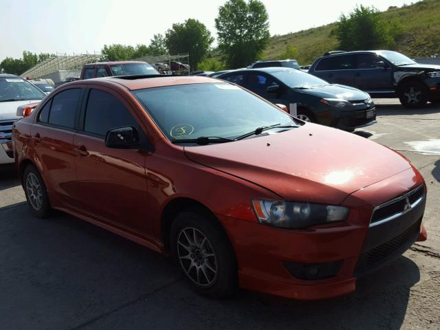 JA3AU86W29U016045 - 2009 MITSUBISHI LANCER GTS ORANGE photo 1