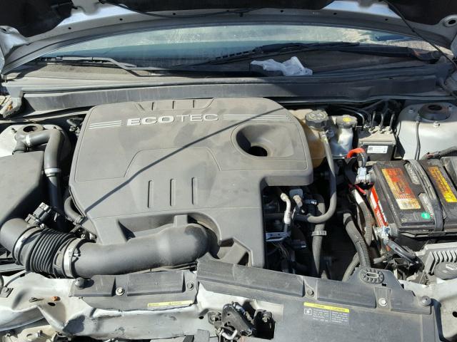 1G2ZA5EB1A4107911 - 2010 PONTIAC G6 SILVER photo 7