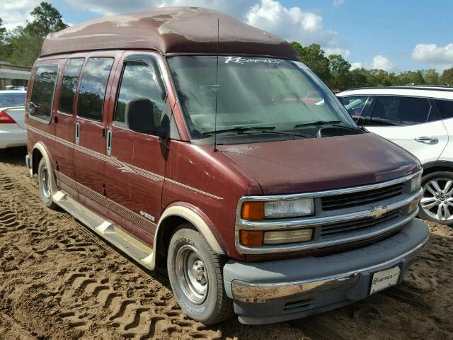 1GBFG15M621148209 - 2002 CHEVROLET EXPRESS G1 BURGUNDY photo 1