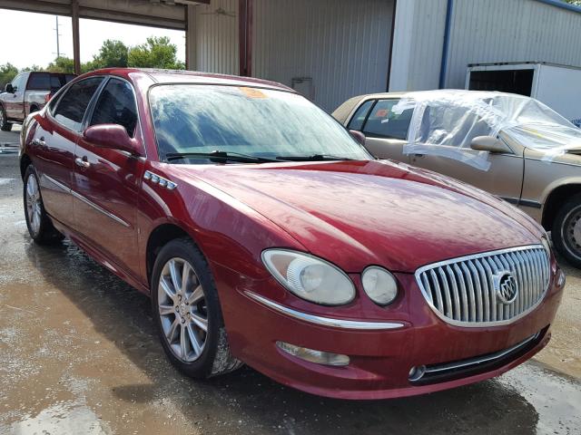 2G4WN58C981160865 - 2008 BUICK LACROSSE S BURGUNDY photo 1