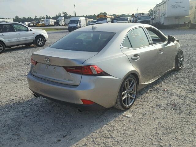 JTHBA1D28G5031032 - 2016 LEXUS IS 200T GRAY photo 4