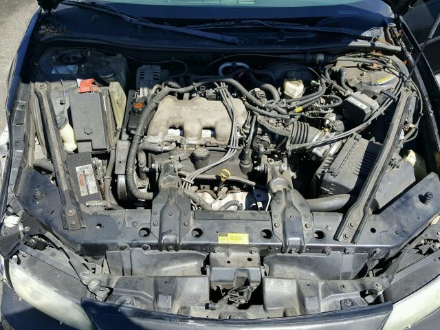 1G2WK52JX1F169419 - 2001 PONTIAC GRAND PRIX შავი ფოტო 7