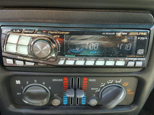 1G2WK52JX1F169419 - 2001 PONTIAC GRAND PRIX შავი ფოტო 9