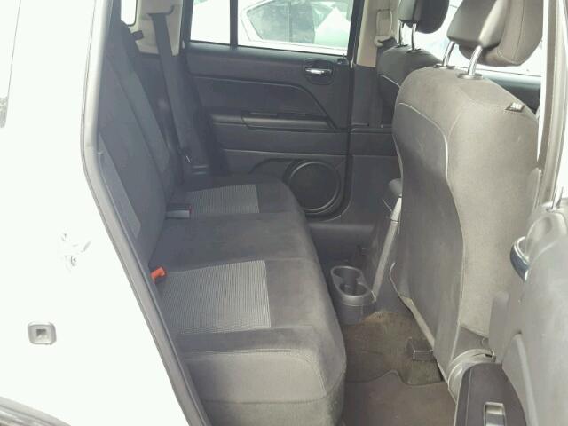 1C4NJCBA1FD284914 - 2015 JEEP COMPASS SP WHITE photo 6