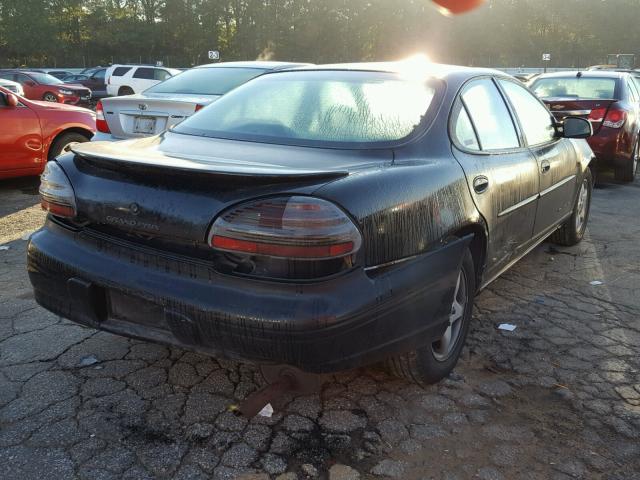 1G2WK52J61F124364 - 2001 PONTIAC GRAND PRIX BLACK photo 4