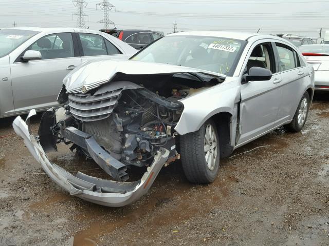 1C3LC46K48N105535 - 2008 CHRYSLER SEBRING SILVER photo 2