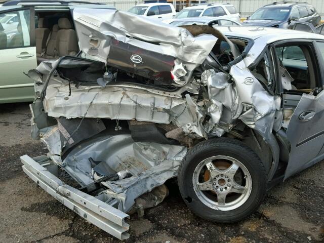 2G1WF52E549411090 - 2004 CHEVROLET IMPALA SILVER photo 10