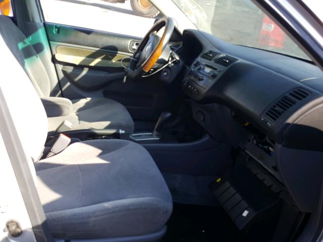 2HGES26792H571261 - 2002 HONDA CIVIC EX 银色 照片 5