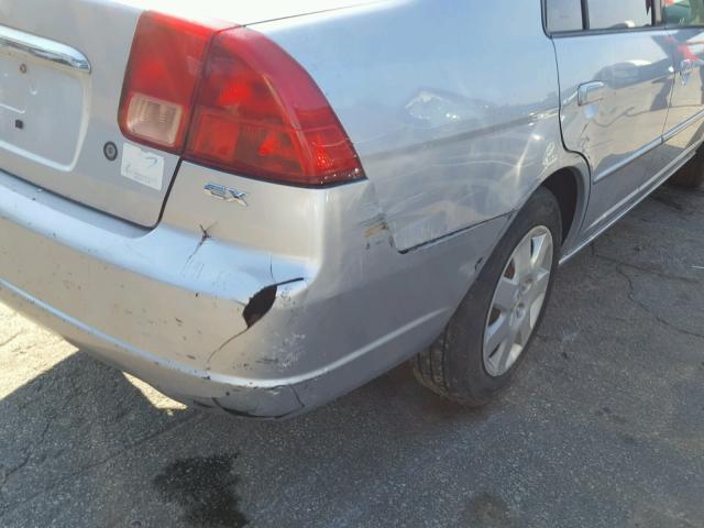2HGES26792H571261 - 2002 HONDA CIVIC EX 银色 照片 9