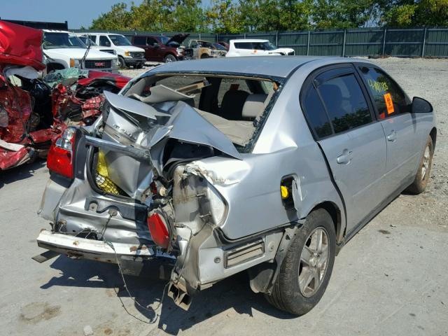 1G1ZT548X5F139478 - 2005 CHEVROLET MALIBU LS Gümüş foto 4