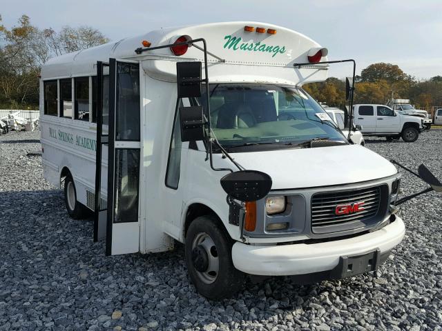 1GDHG31R611110281 - 2001 GMC SAVANA CUT WHITE photo 1