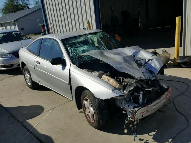 1G1JC12F247291139 - 2004 CHEVROLET CAVALIER SILVER photo 1