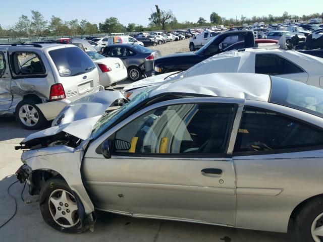 1G1JC12F247291139 - 2004 CHEVROLET CAVALIER SILVER photo 10