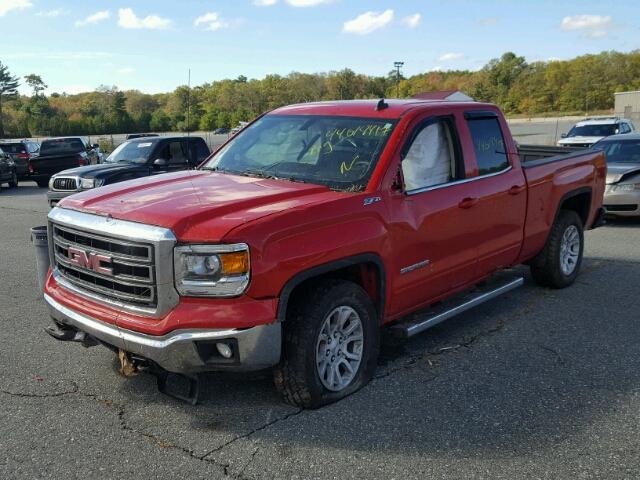 1GTR1UEH7EZ361643 - 2014 GMC SIERRA C15 RED photo 2