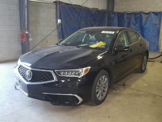 19UUB1F35JA010555 - 2018 ACURA TLX BLACK photo 2