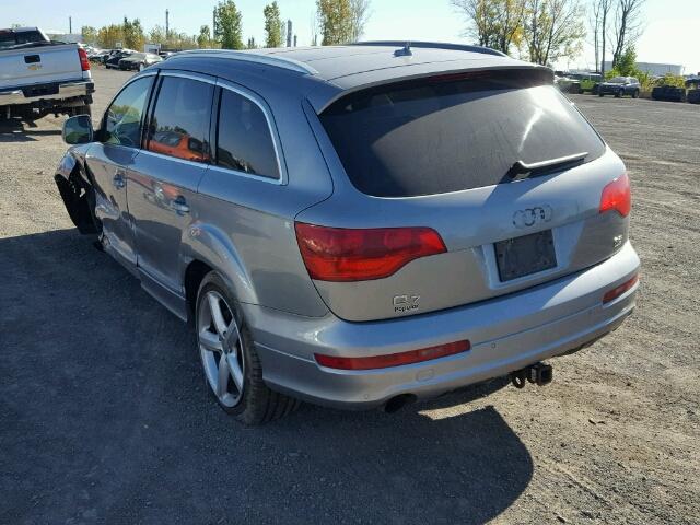 WA1CY64L79D001238 - 2009 AUDI Q7 3.6 QUA GRAY photo 3