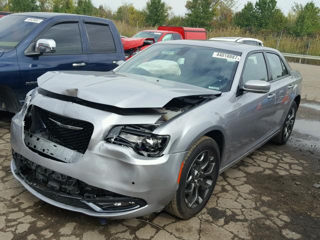 2C3CCAGG6HH597647 - 2017 CHRYSLER 300 S GRAY photo 2