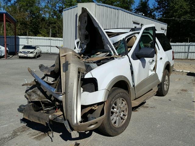 1FMFU17519EB20861 - 2009 FORD EXPEDITION WHITE photo 2