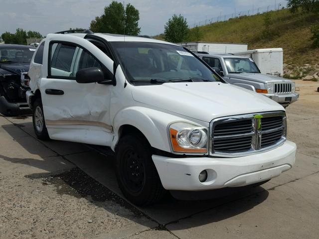 1D4HB58D24F215080 - 2004 DODGE DURANGO LI WHITE photo 1