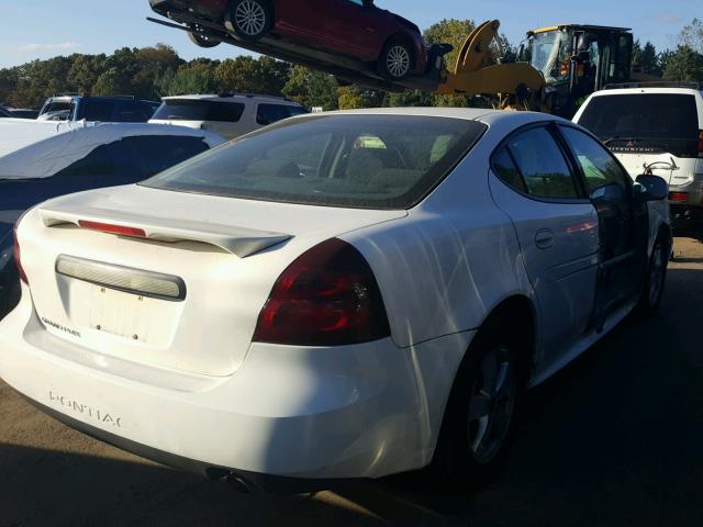 2G2WP552461129700 - 2006 PONTIAC GRAND PRIX WHITE photo 4