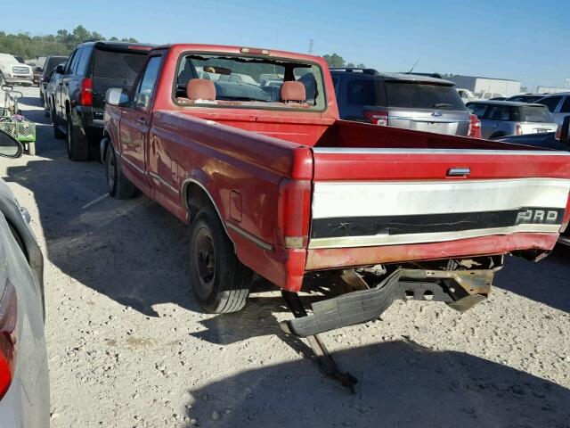 1FTDF15Y5SNA26295 - 1995 FORD F150 RED photo 3