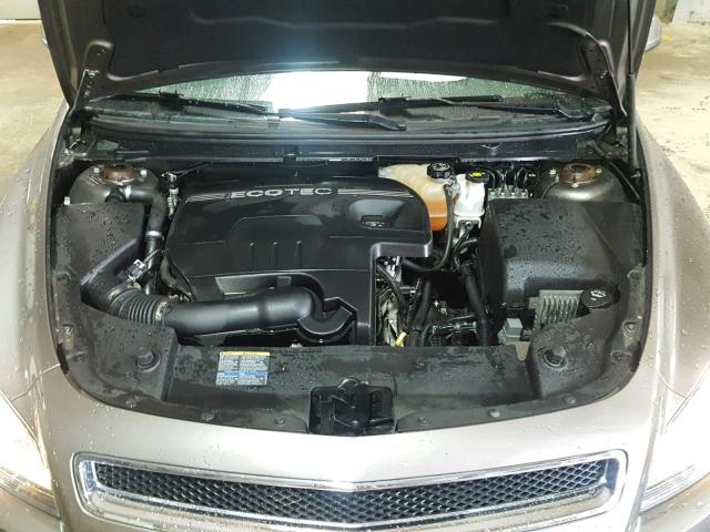 1G1ZC5EB5AF110426 - 2010 CHEVROLET MALIBU 1LT BROWN photo 7