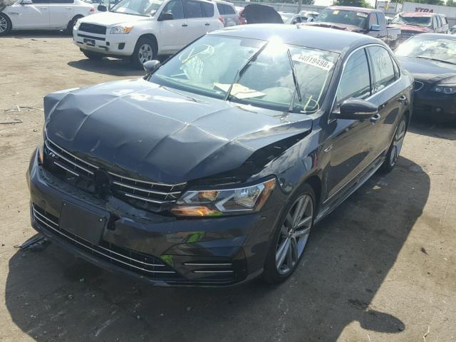 1VWDT7A33HC041885 - 2017 VOLKSWAGEN PASSAT R-L GRAY photo 2