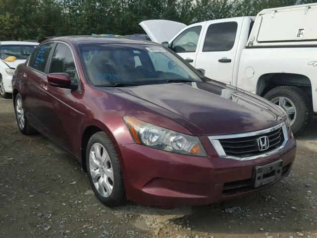 1HGCP268X8A040689 - 2008 HONDA ACCORD EXL MAROON photo 1