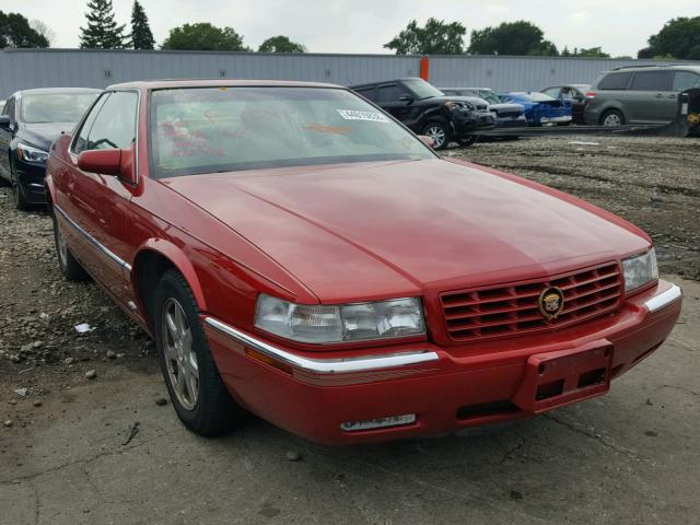 1G6ET1291TU617261 - 1996 CADILLAC ELDORADO T RED photo 1