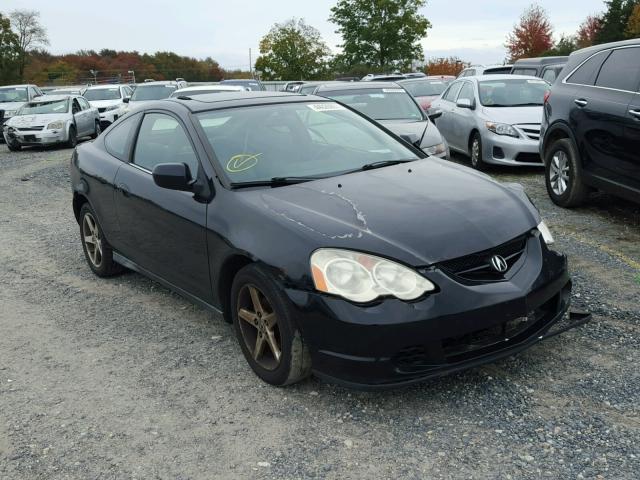 JH4DC54822C016822 - 2002 ACURA RSX BLACK photo 1