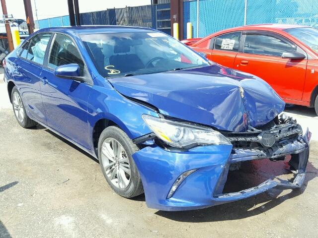 4T1BF1FK3GU609538 - 2016 TOYOTA CAMRY LE 蓝色 照片 1
