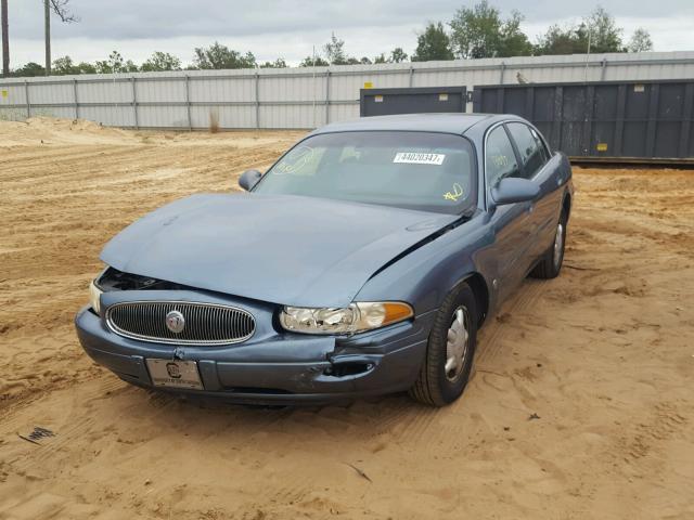 1G4HP54KXYU111940 - 2000 BUICK LESABRE BLUE photo 2