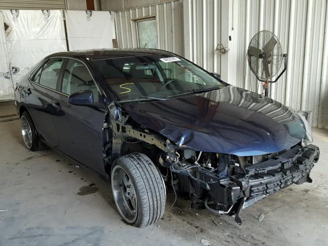 4T4BF1FK7GR557871 - 2016 TOYOTA CAMRY LE ლურჯი ფოტო 1