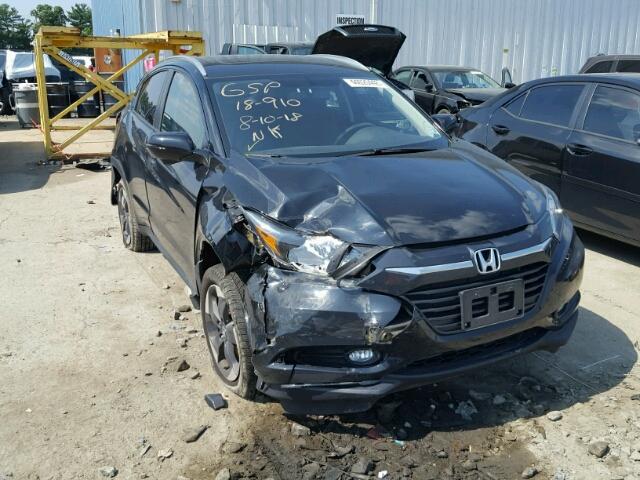 3CZRU6H76JM704907 - 2018 HONDA HR-V EXL BLACK photo 1