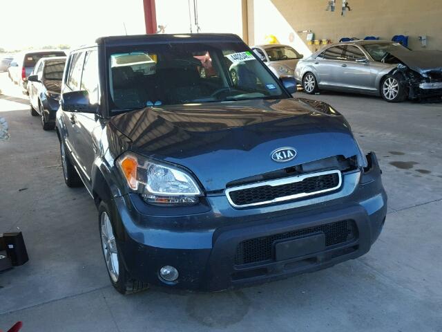 KNDJT2A20B7273957 - 2011 KIA SOUL BLUE photo 1