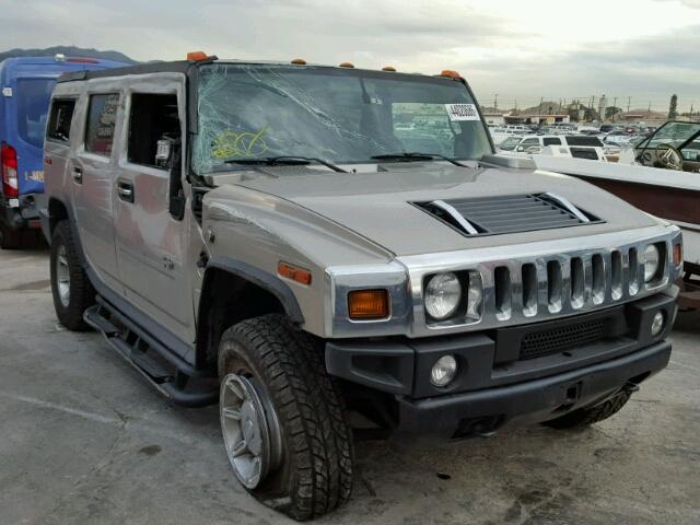 5GRGN23U87H102523 - 2007 HUMMER H2 BROWN photo 1