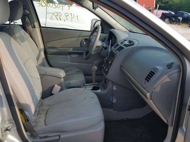 1G1ZS51876F240048 - 2006 CHEVROLET MALIBU LS 银色 照片 5