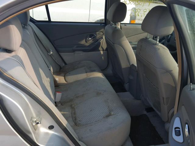 1G1ZS51876F240048 - 2006 CHEVROLET MALIBU LS 银色 照片 6