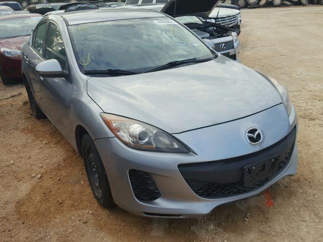 JM1BL1TG0D1840648 - 2013 MAZDA 3 I GRAY photo 1