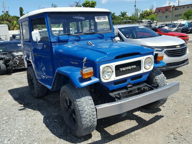 FJ40928846 - 1981 TOYOTA FJ40 BLUE photo 1