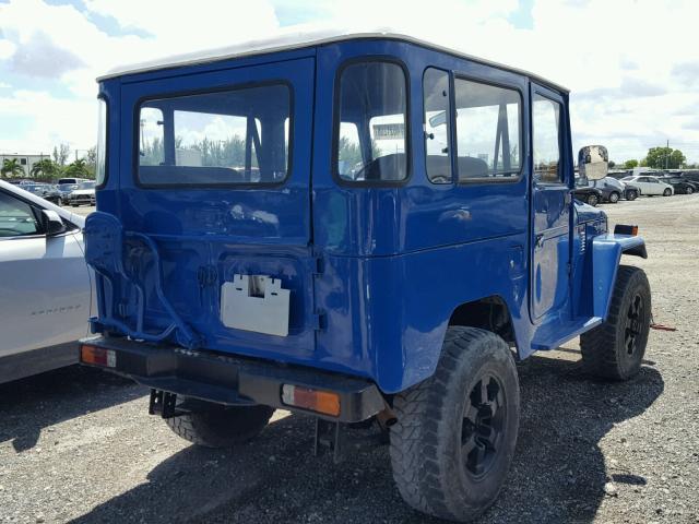 FJ40928846 - 1981 TOYOTA FJ40 BLUE photo 4