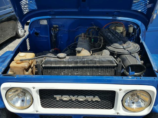 FJ40928846 - 1981 TOYOTA FJ40 BLUE photo 7