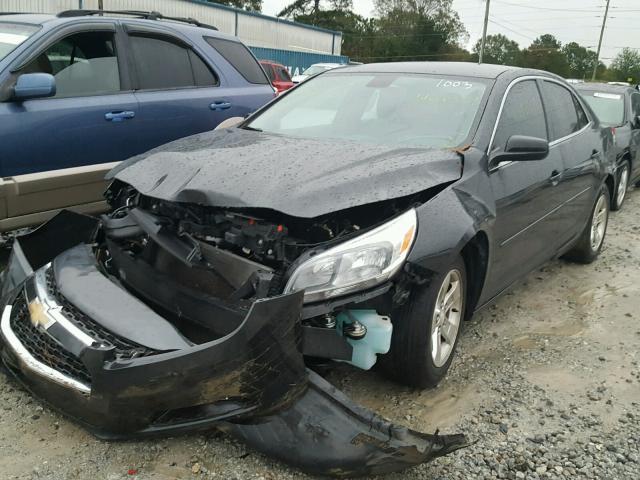 1G11B5SL2EF221003 - 2014 CHEVROLET MALIBU LS GRAY photo 2